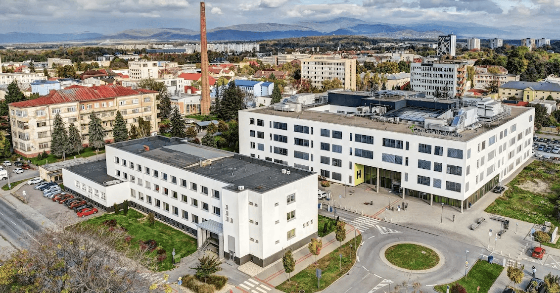 Onkologický pavilón - Nemocnica s poliklinikou Š. Kukuru Michalovce